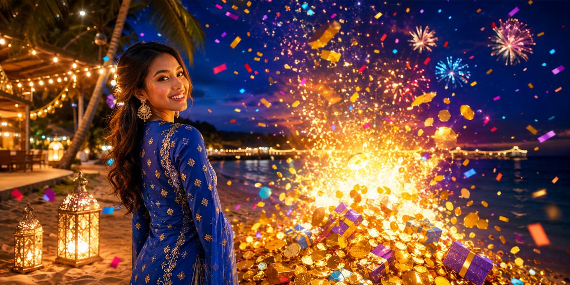 Pengguna wanita Langkawi membuat deposit untuk sukan maya di poki